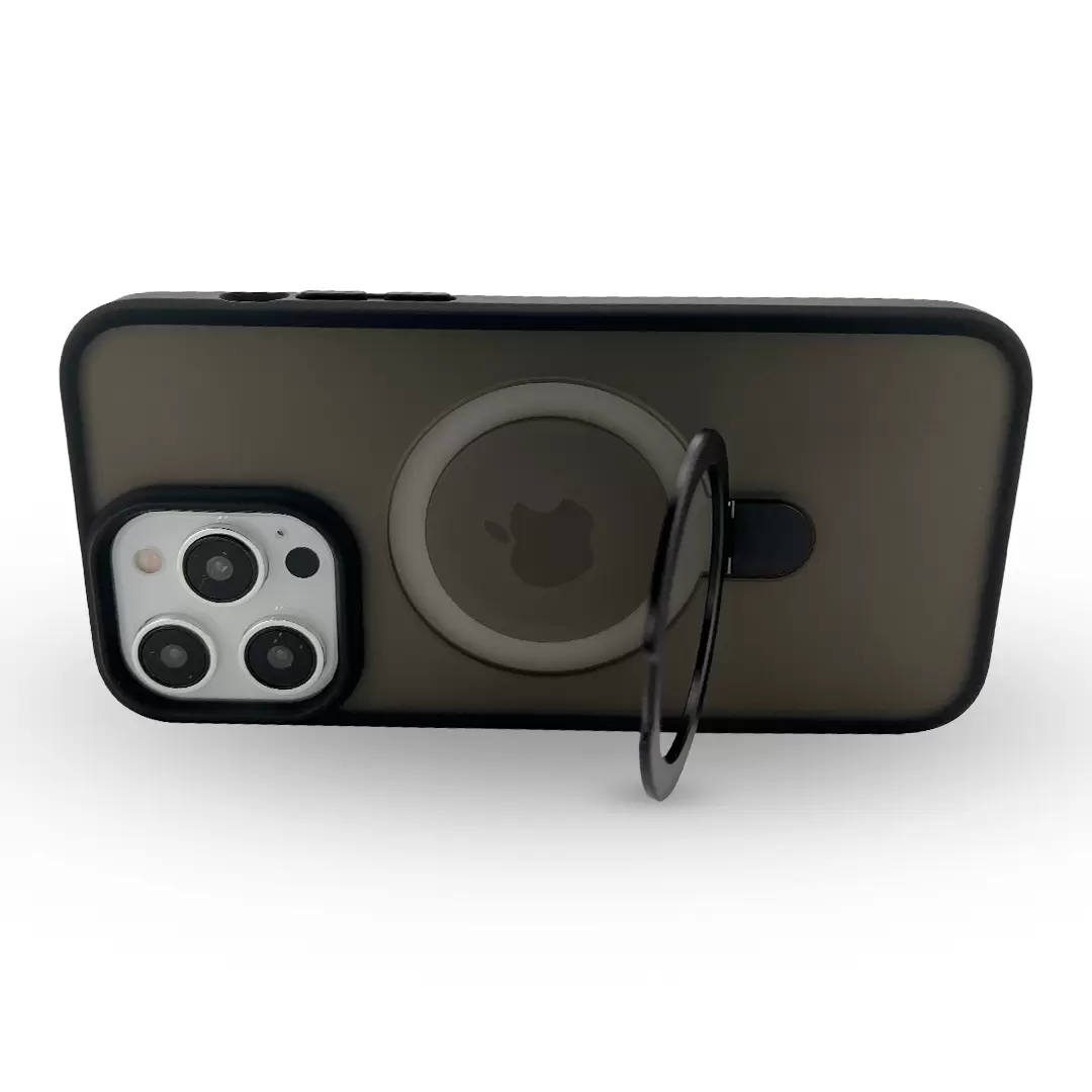 iPhone 13 Pro MagSafe Cam Smoke Kickstand Black